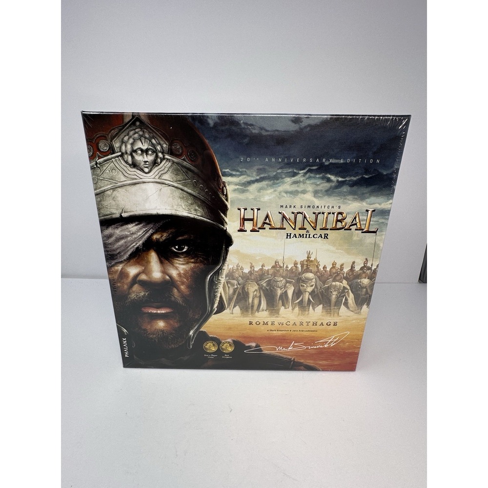 Hannibal & Hamilcar: Rome vs. Carthage 20th Anniv | Phalanx | NEW SEALED SHRINK